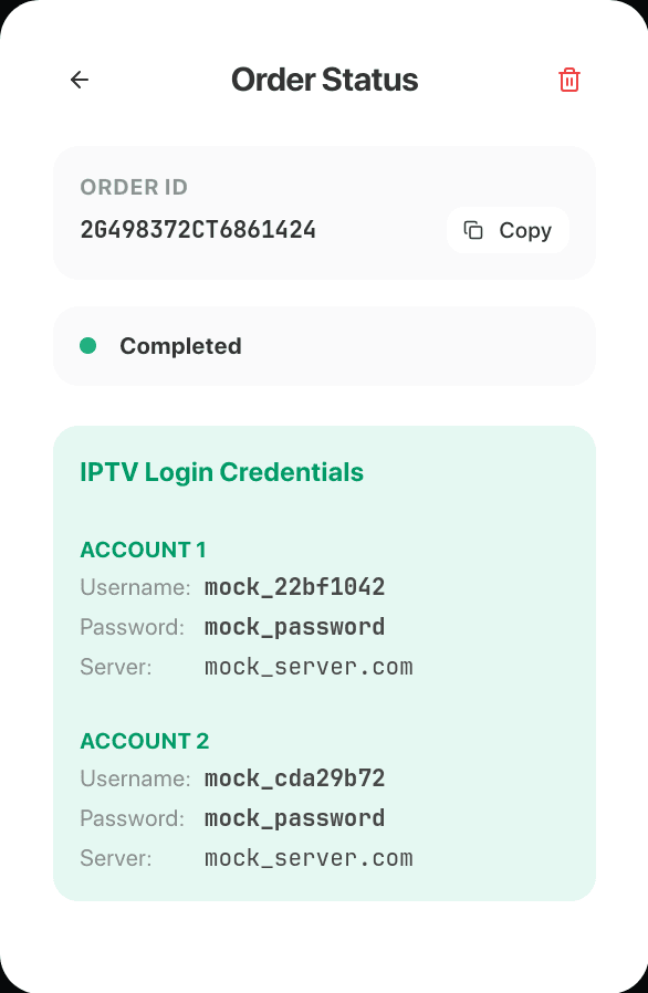 User-friendly dashboard for managing payments